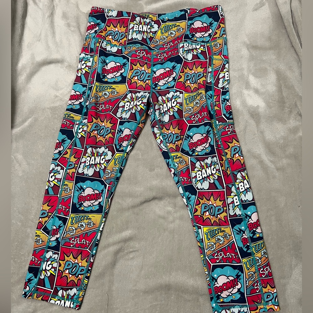 Pop Art CVG Crop leggings